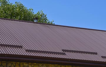 typical Buckland In The Moor corrugated roof uses